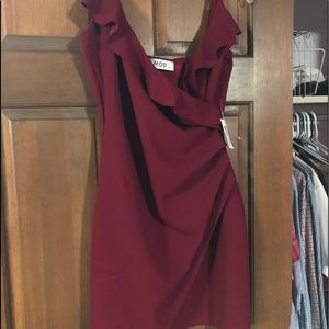 Brand New With Tags Wine Dress